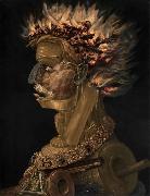 Giuseppe Arcimboldo Fire oil painting artist